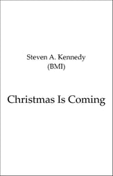 Christmas Is Coming SSAA choral sheet music cover